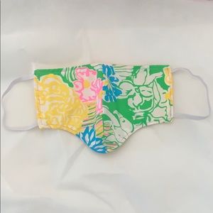 Lilly Pulitzer face mask
